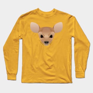 White Tailed Deer Fawn Long Sleeve T-Shirt